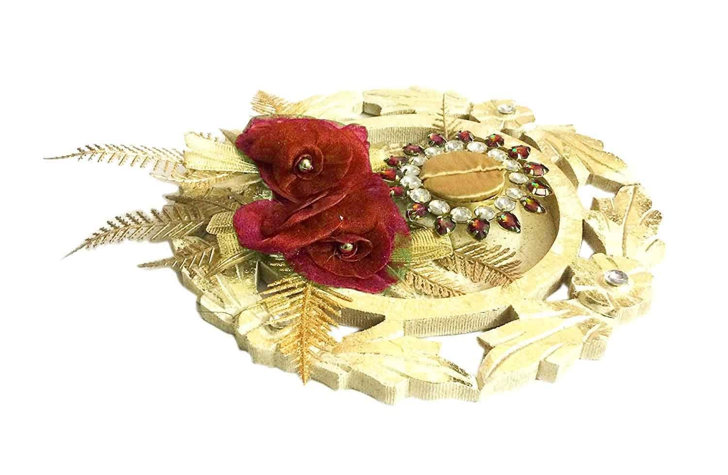 Glass White Designer Wedding Ring Ceremony Trays at Rs 900 in Pune