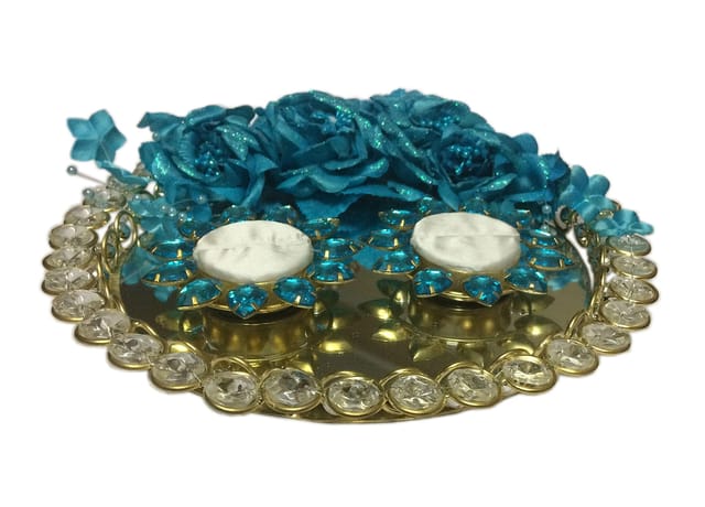 Loops n Knots Silver Wedding Ring Tray /Engagement Ring Platter with Single  Ring Holder