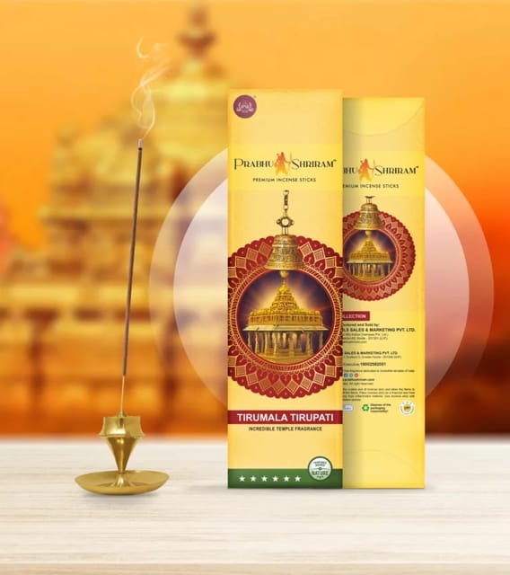 Jpsr Tirumala Tirupati Temple Premium Incense Sticks 