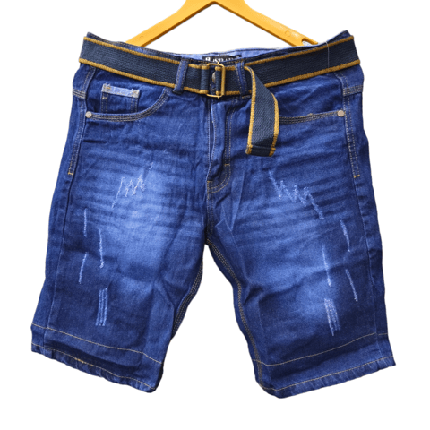 Buy online High-rise Denim Shorts from Skirts & Shorts for Women by Airways  for ₹1109 at 18% off | 2024 Limeroad.com