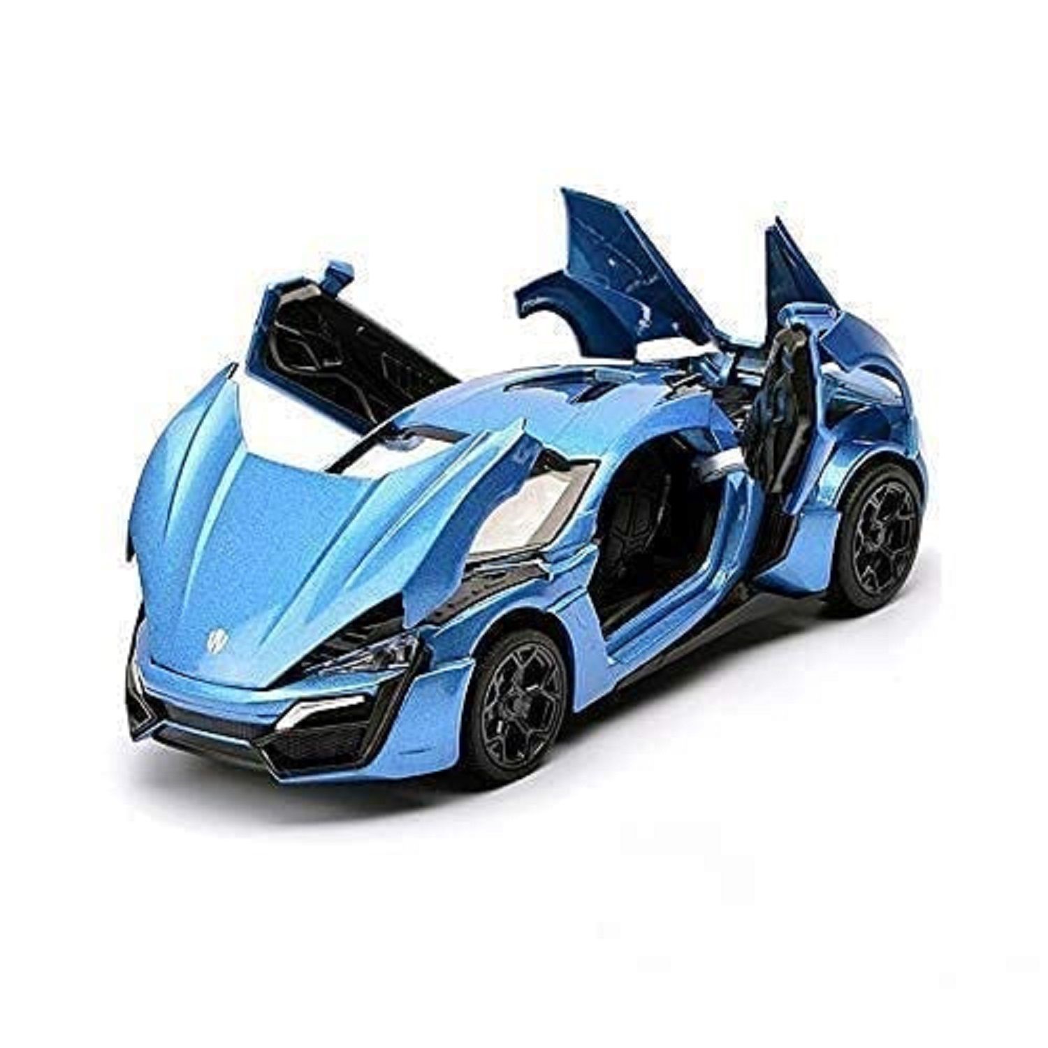 KTRS ENTERPRISE 1/32  Hyper Sport Diecast Metal Pullback Toy car with Openable Doors & Light, Music Boys car for Kids Best Toys Gifts Toys