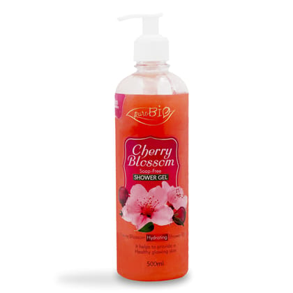 Purobio Cherry Blossom Shower Gel  - 500ml