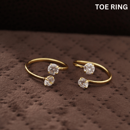 Toe rings | Toe rings for women | Gold plated toe ring | New design toe ring