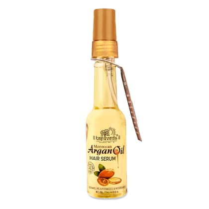 Tapveda Moroccan Argan Oil Hair Serum 80ml | Repair, Rejuvenates & Nourishes Hair