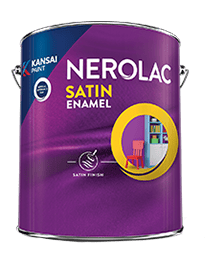 NEROLAC SATIN  ENAMEL WHITE - 1 LTR