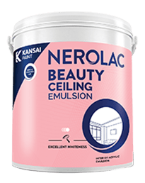 NEROLAC BEAUTY  CEILING  WHITE - 4 LTR