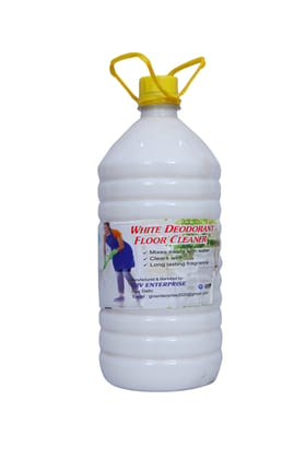 White Floor Cleaner Phenyl Hygine Pure 5L