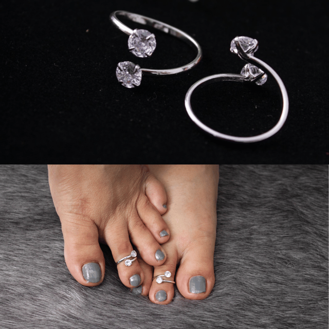 Shimmering Fancy Women Anklets & Toe Rings
