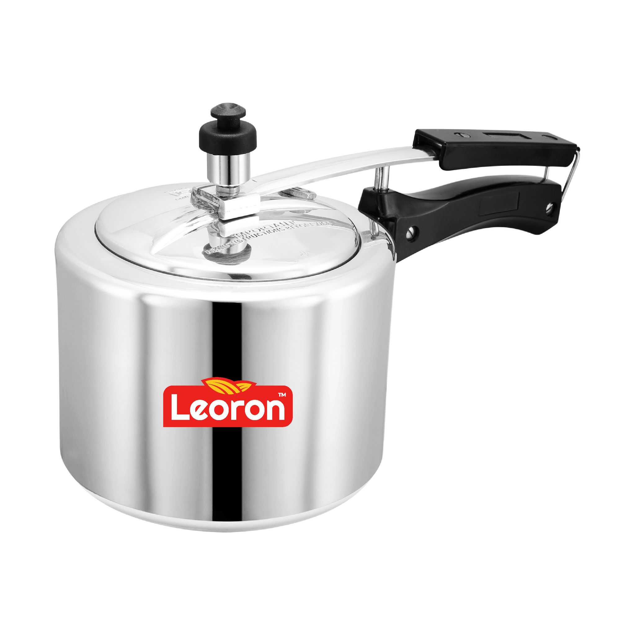 Leoron Aluminium Inner Lid Pressure Cooker 3 Litres (Silver)