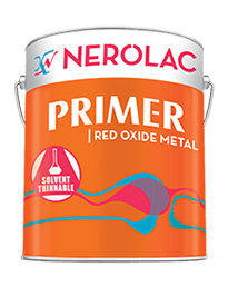 NEROLAC RED OXIDE METAL PRIMER - 4 LTR.