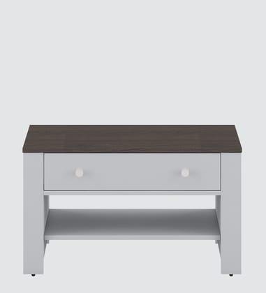 Sigma Coffee Table in Cold White Finish,