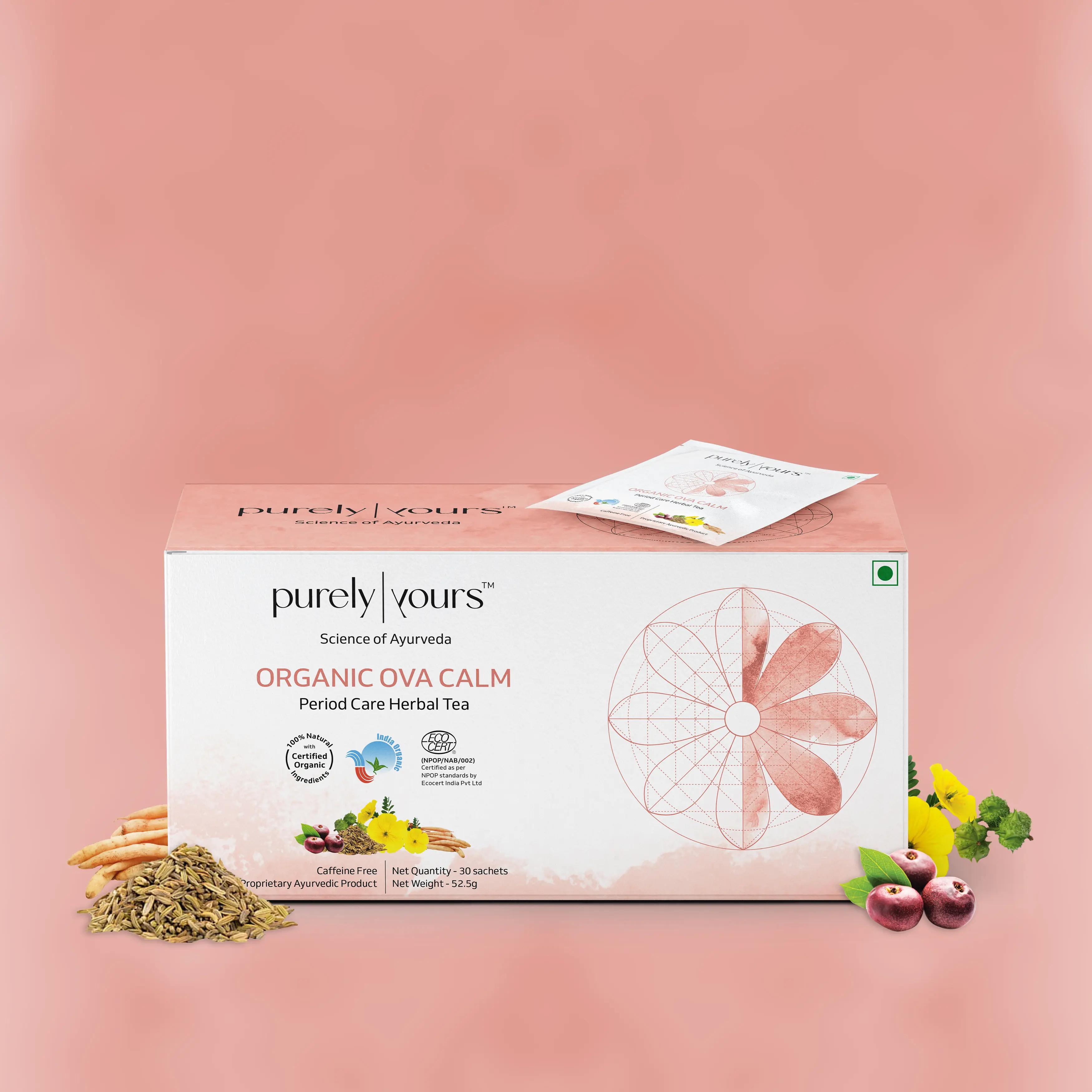 Purely Yours Organic Ova Calm Period Care Herbal Tea