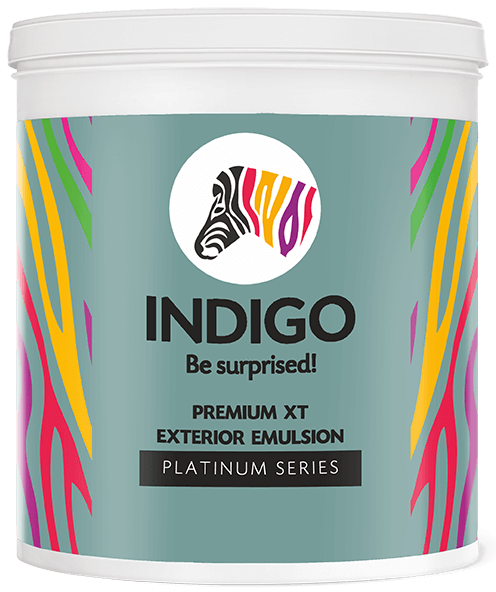 INDIGO PREMIUM  XT EMULSION ( PLATINUM) WHITE - 10 LTR.