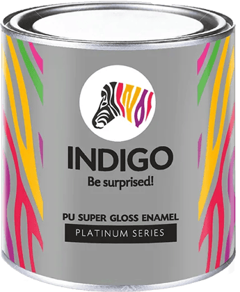 INDIGO PU SUPER GI ENAMEL (PLATINUM) GOLD    - 100 ML