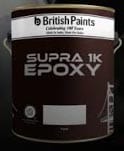 BRITISH SUPRA EPOXY  BROWN -   0.5  LTR.