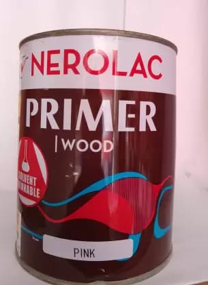 NEROLAC WOOD PRIMER - PINK - 1 LTR.