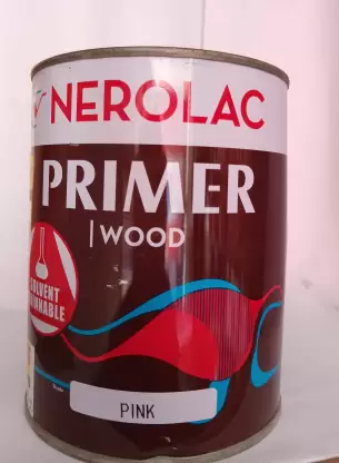 NEROLAC WOOD PRIMER - PINK - 4 LTR.