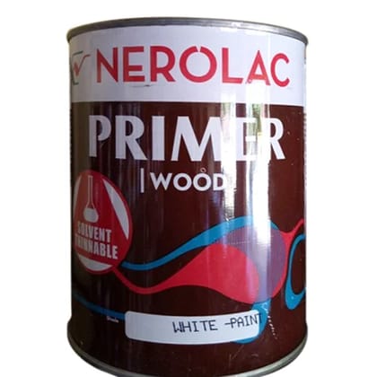 NEROLAC WOOD PRIMER - WHITE - 1 LTR.