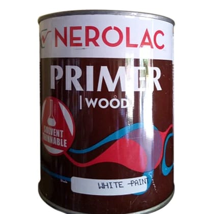 NEROLAC WOOD PRIMER - WHITE - 4  LTR.