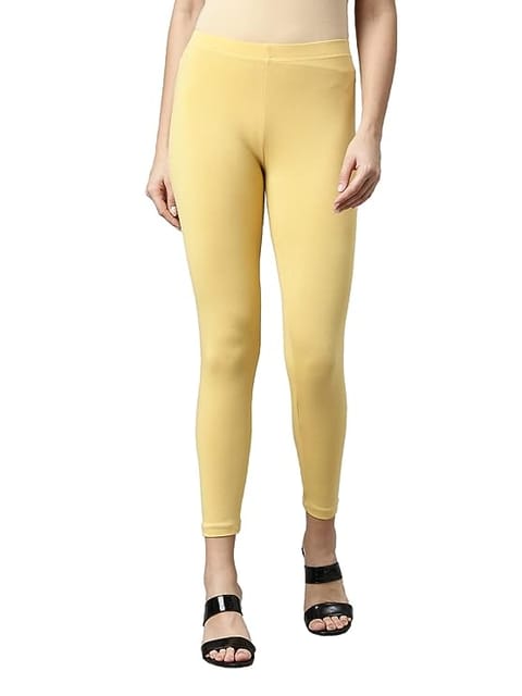 Buy Bright Red Leggings for Women by GO COLORS Online | Ajio.com