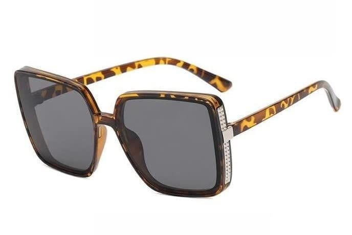 Eyenaks Oversized Sunglass for Women (Cheetah)