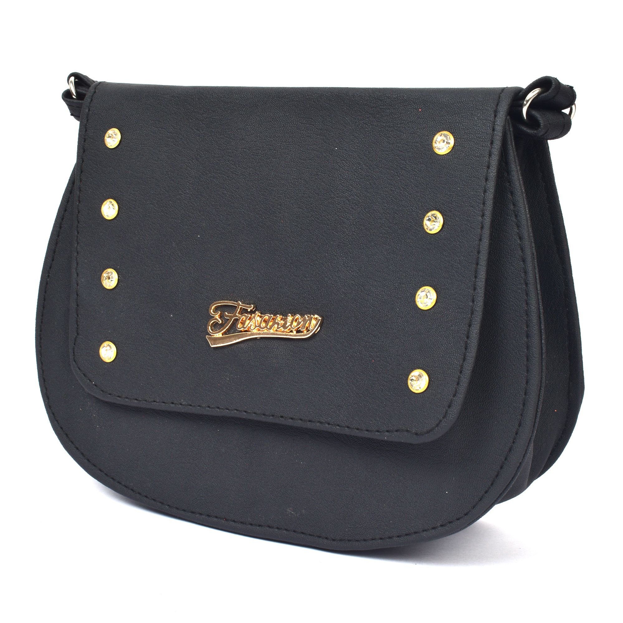 Black Women Sling Bag - Mini