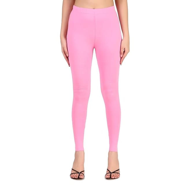 Buy Kica Ease In Low Impact Cotton Leggings For Everyday Essentials Light  Pink Online