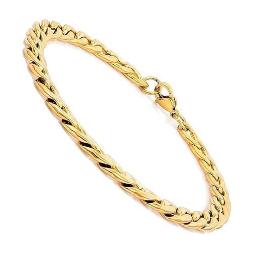 Men's Bracelet - Monaco Chain CLASSIC Baguette Lock