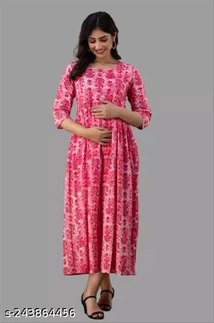 Maternity Dresses For Women Feeding Kurtis For Women Stylish