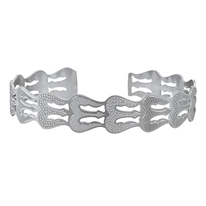 Antique Vintage Ethnic Kada Bracelet for men women boys(Silver )