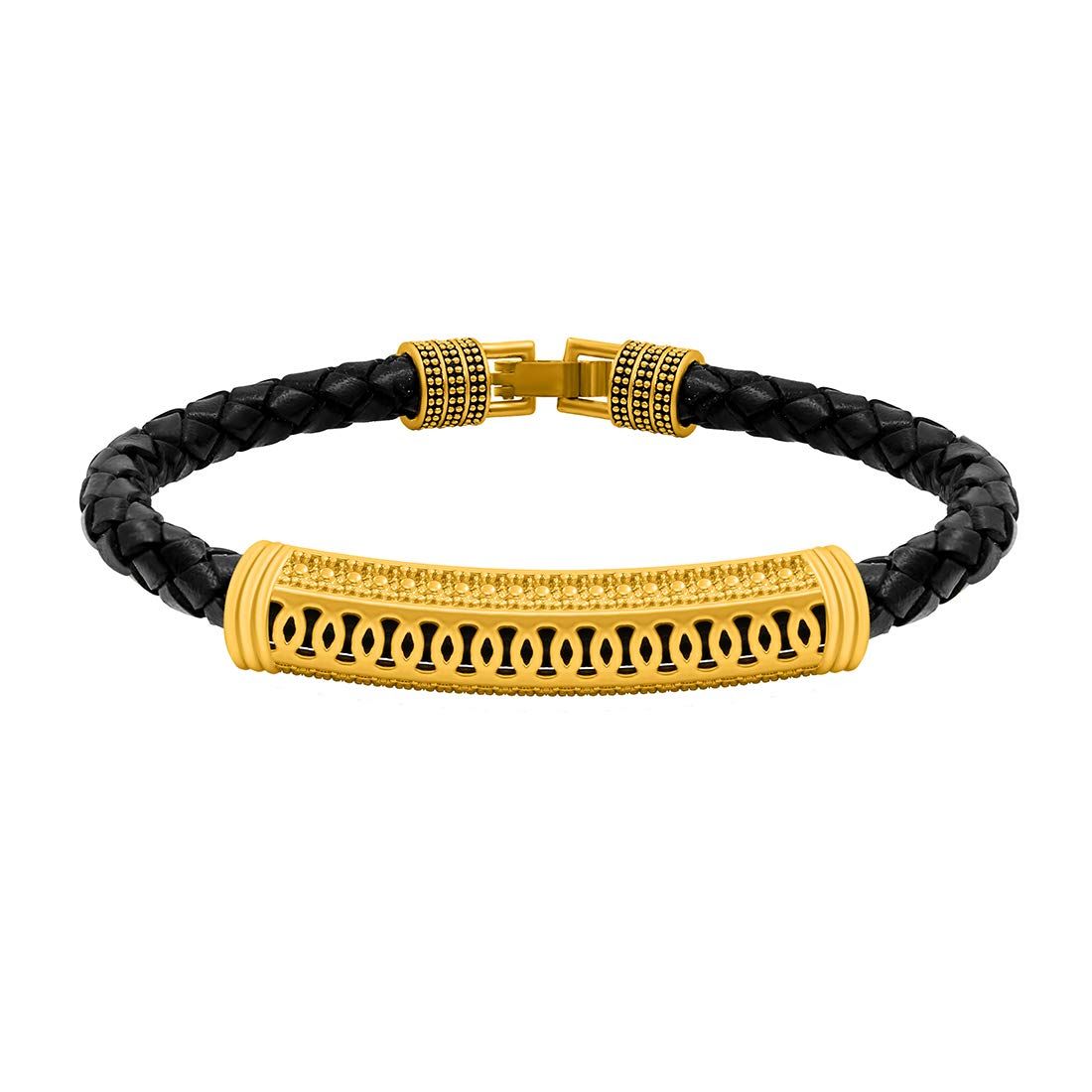 Bracelet for Men Boys Silver Stainless Steel Curb Design Fashion - BeBold -  1445114