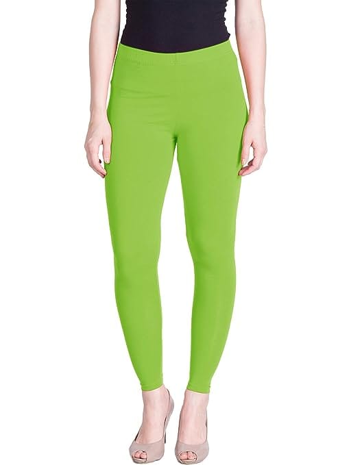 Women's Regular Leggings(Light Green)