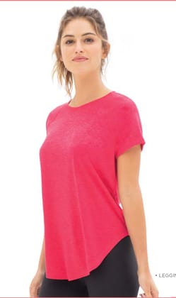 Women's Crew Neck T - Shirt Style No. MW62 (PINK)