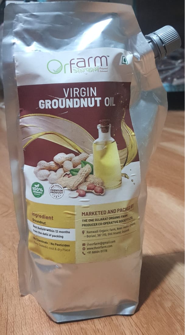 Organic Groundnut Oil