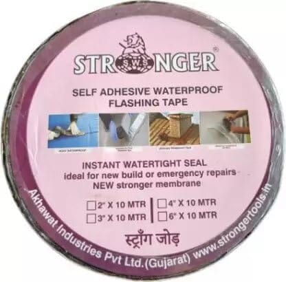 Stronger Adhesive Waterproof Tape/Use for Industrial/Surface Crack/Sheet Metal Repair etc 4"x10 Meter