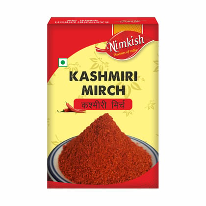 Nimkish Kashmiri Mirch Powder, 100g | All Natural Spice Mix | Powdered Spices