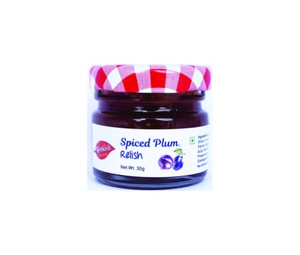 Nimkish Spiced Plum Relish, 30g each Pack of 2