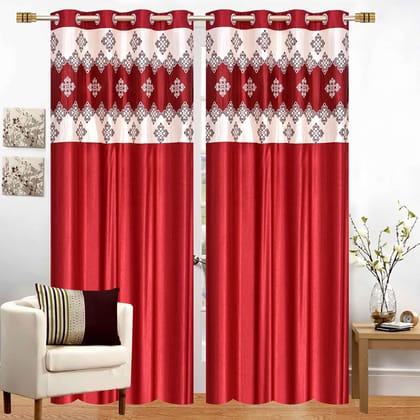 Polyester Room Darkening Door Curtain