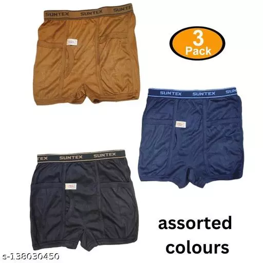 MENS POCKET TRUNK 3 PC'S COMBO