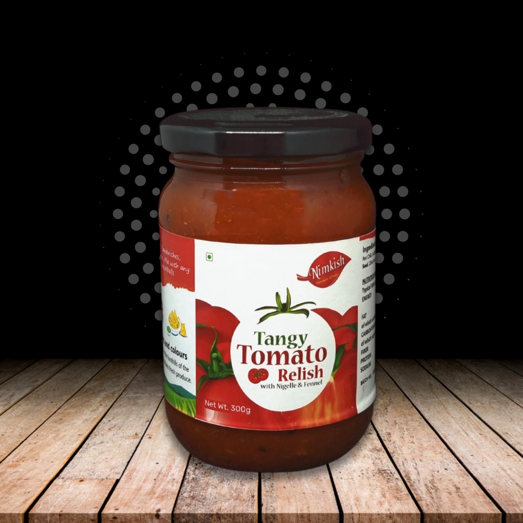 Nimkish Tangy Tomato Relish, 300g