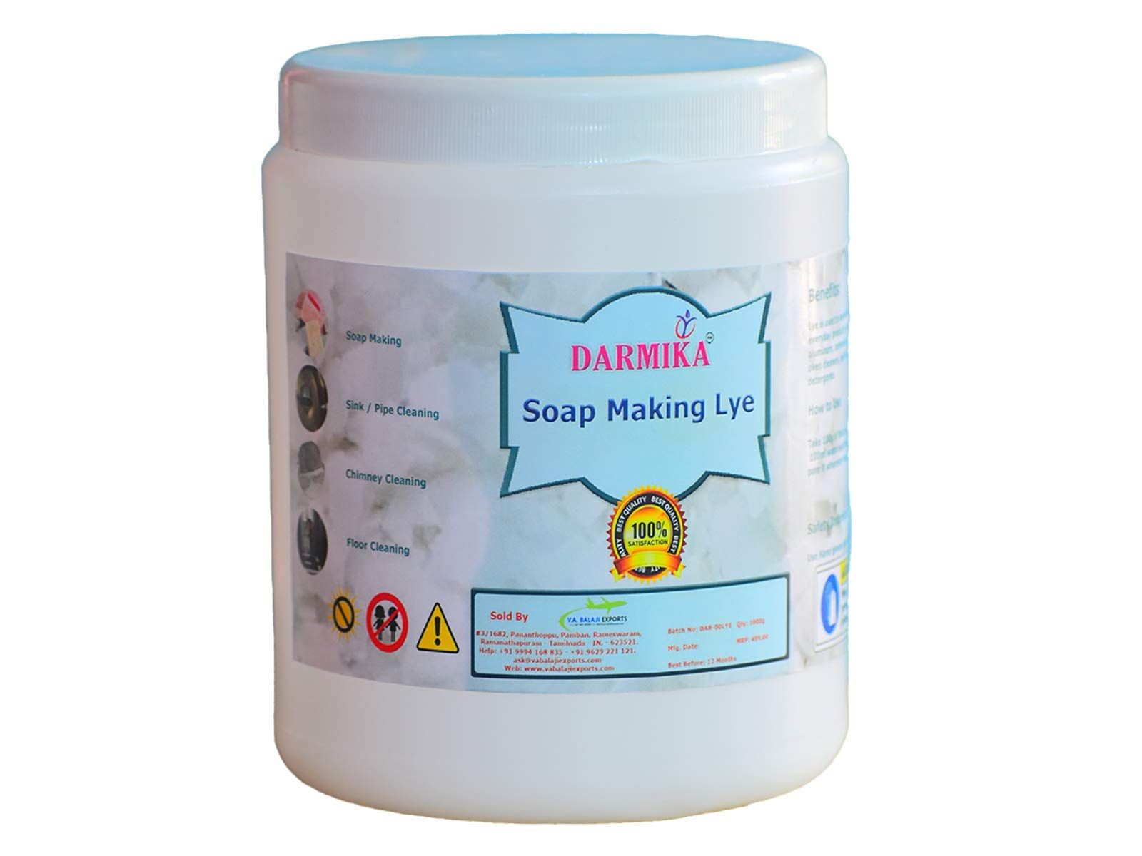  Lye For Soap Making Organic