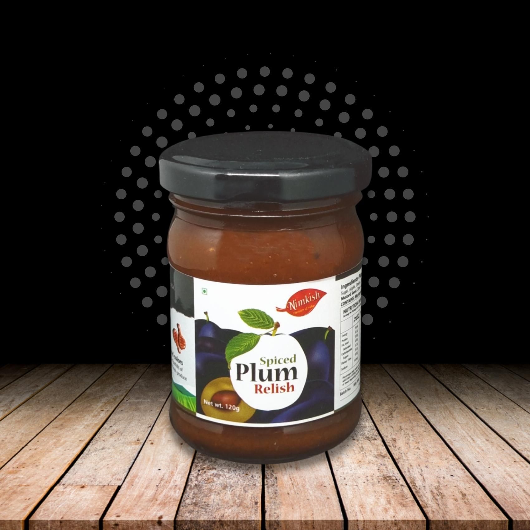 Nimkish Spiced Plum Relish, 120g