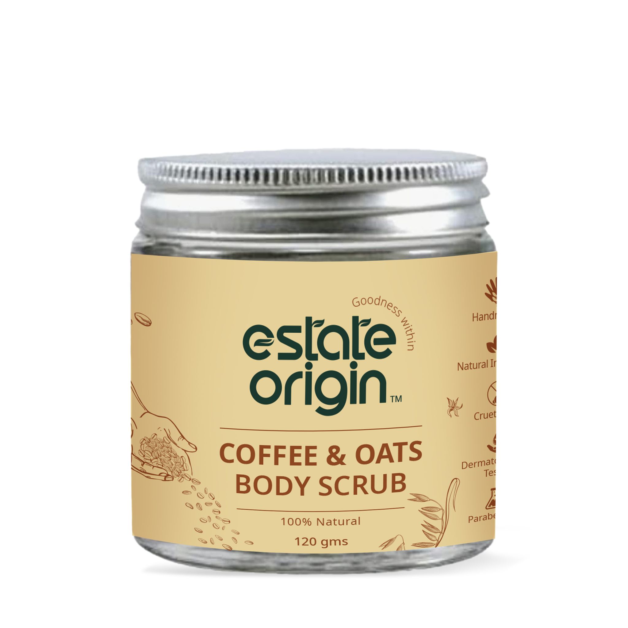 Estate Origin Coffee & Oats Body Scrub