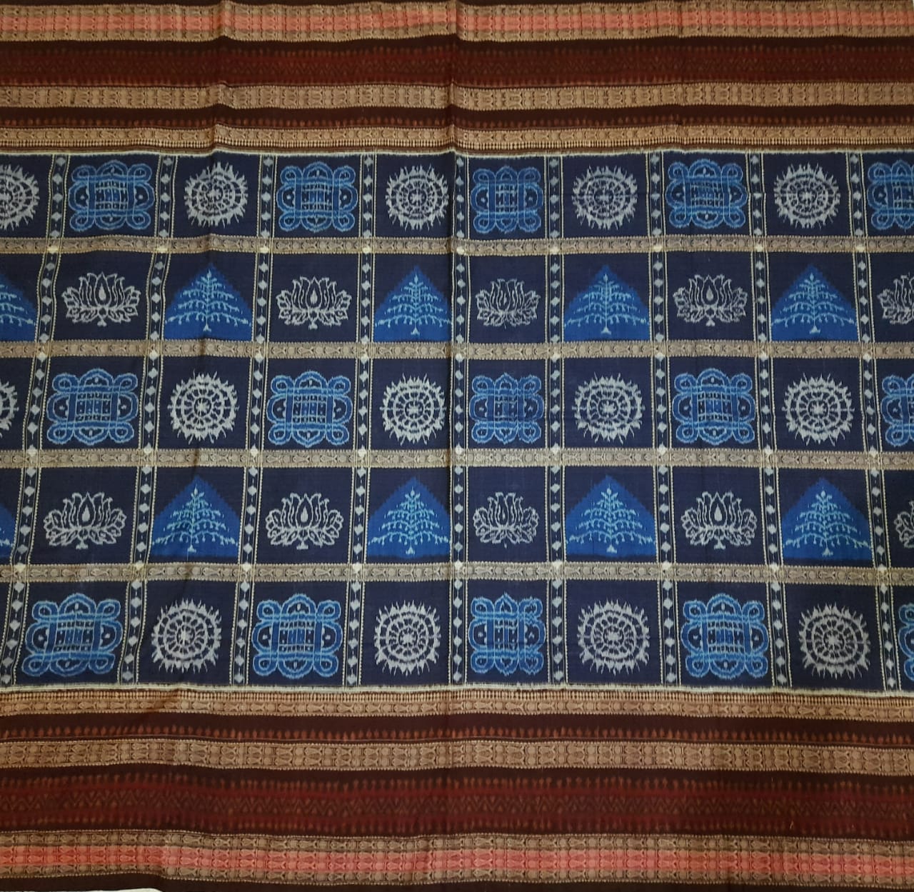 Sambalpuri Hati padham Bandha Saree