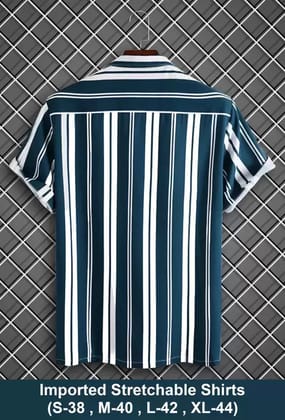 Men Regular Fit Striped Casual Shirt