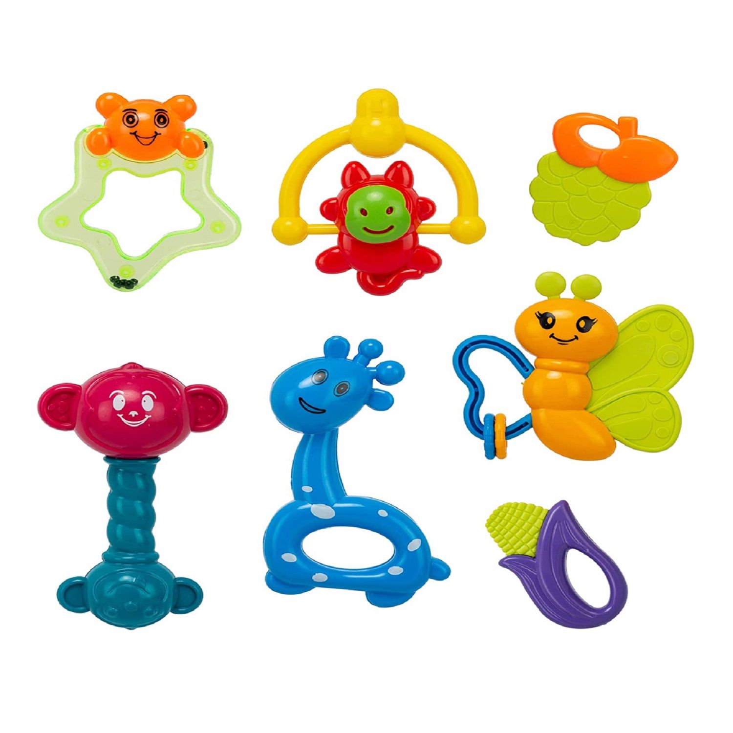 Colourful toys for store babies