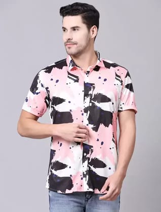 Men Regular Fit Printed Casual Shirt