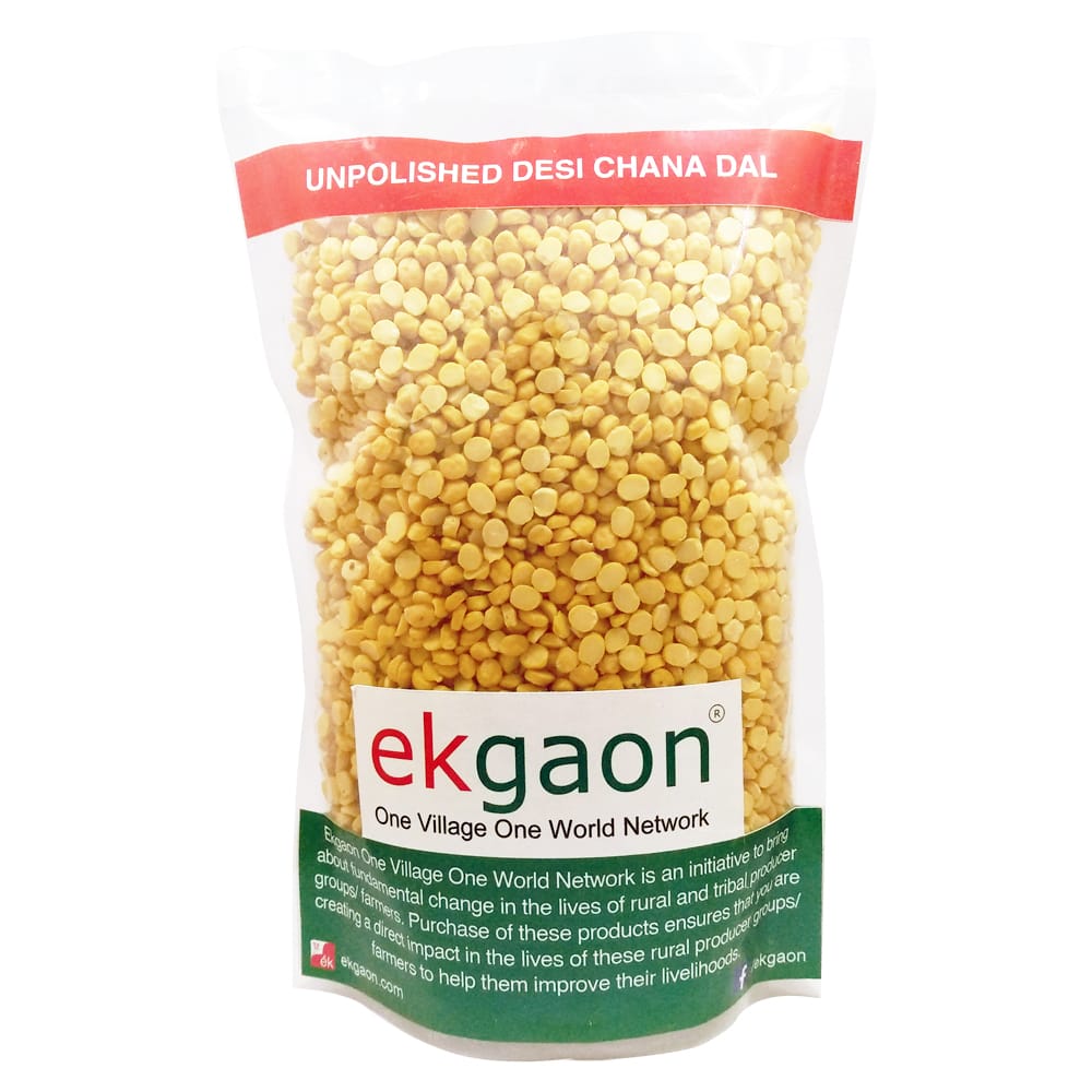 Unpolished Desi Chana Dal (Split Bengal gram) 1 Kg