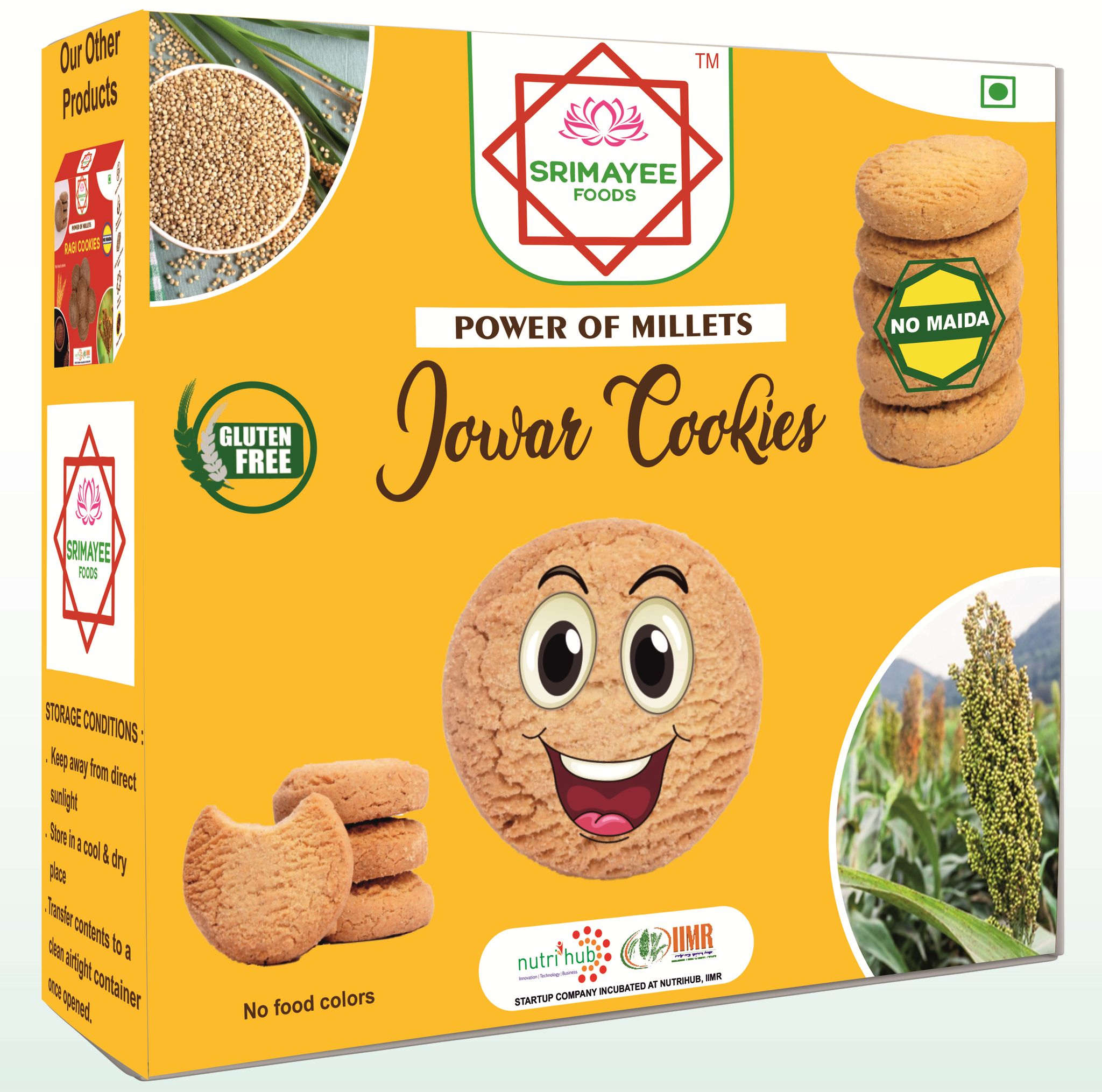 Jowar Millet Cookies