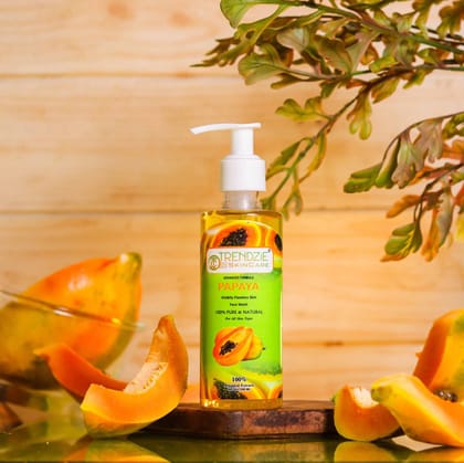 Trendzie Care Papaya Face Wash For Visibly Flawless Skin